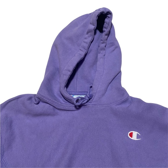 Vintage 90s Champion Reverse Weave Warm Up Hoodie Sweatshirt - Picture 4 of 7